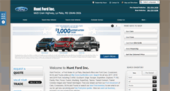 Desktop Screenshot of huntfordinc.com